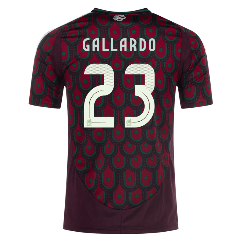 Adidas Mens Mexico Jesus Gallardo Home Jersey 24/25 (Multicolor) | SoccerWearhouse