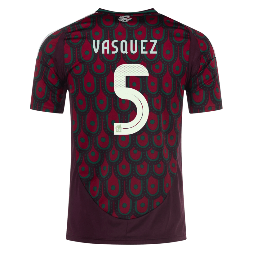 Adidas Mens Mexico Johan Vasquez Home Jersey 24/25 (Multicolor) | SoccerWearhouse