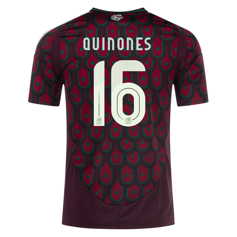 Adidas Mens Mexico Julian Quinones Home Jersey 24/25 (Multicolor) | SoccerWearhouse