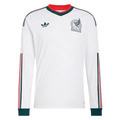 adidas Mens Mexico Long Sleeve Away Jersey 2026 (White)
