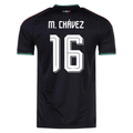adidas Men's Mexico M. Chavez Authentic Match Third Jersey 2026 (Black)