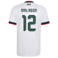 adidas Men's Mexico Malagon Authentic Match Away Jersey 2026 (White)