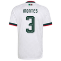 adidas Men's Mexico Montes Authentic Match Away Jersey 2026 (White)
