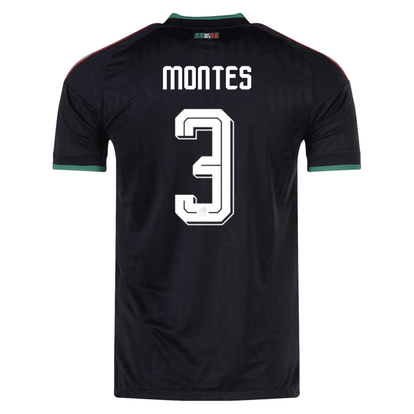 adidas Men's Mexico Montes Authentic Match Third Jersey 2026 (Black) | SoccerWearhouse