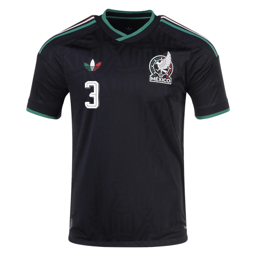adidas Men's Mexico Montes Authentic Match Third Jersey 2026 (Black) | SoccerWearhouse