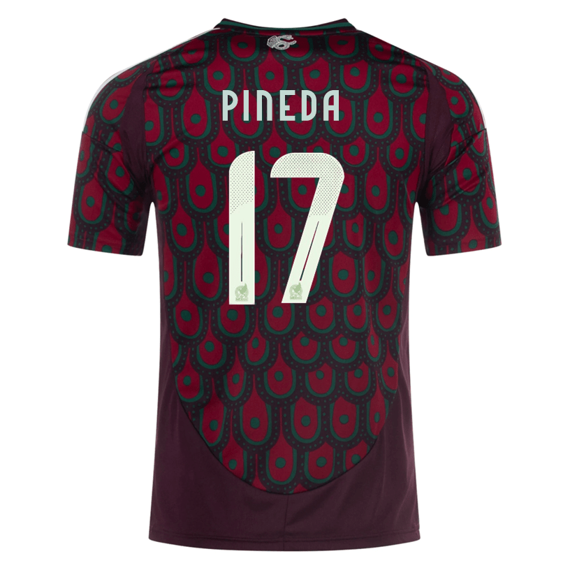 Adidas Mens Mexico Orbelin Pineda Home Jersey 24/25 (Multicolor) | SoccerWearhouse
