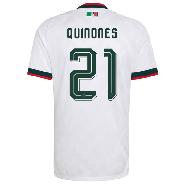 adidas Men's Mexico Quinones Authentic Match Away Jersey 2026 (White)