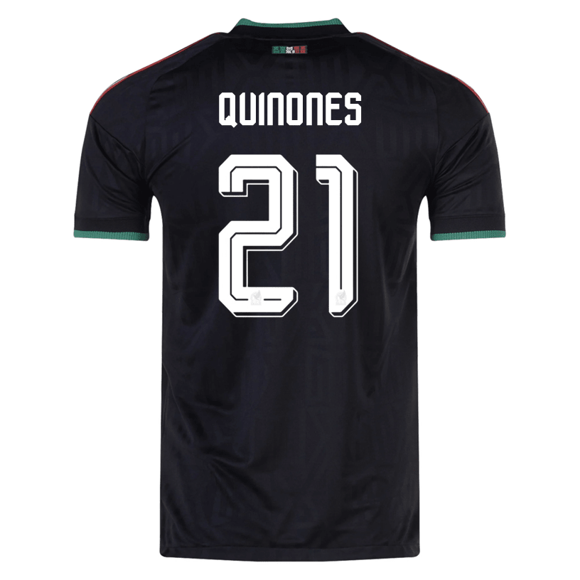 adidas Men's Mexico Quinones Authentic Match Third Jersey 2026 (Black) | SoccerWearhouse