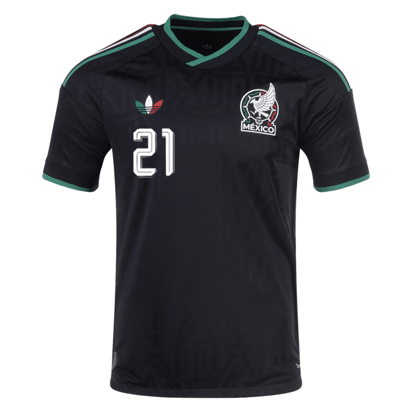 adidas Men's Mexico Quinones Authentic Match Third Jersey 2026 (Black) | SoccerWearhouse