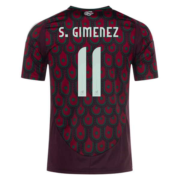 Adidas Mens Mexico Santiago Giménez Home Jersey 24/25 (Multicolor) | SoccerWearhouse