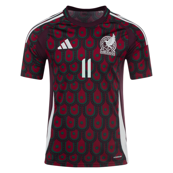 Adidas Mens Mexico Santiago Giménez Home Jersey 24/25 (Multicolor) | SoccerWearhouse