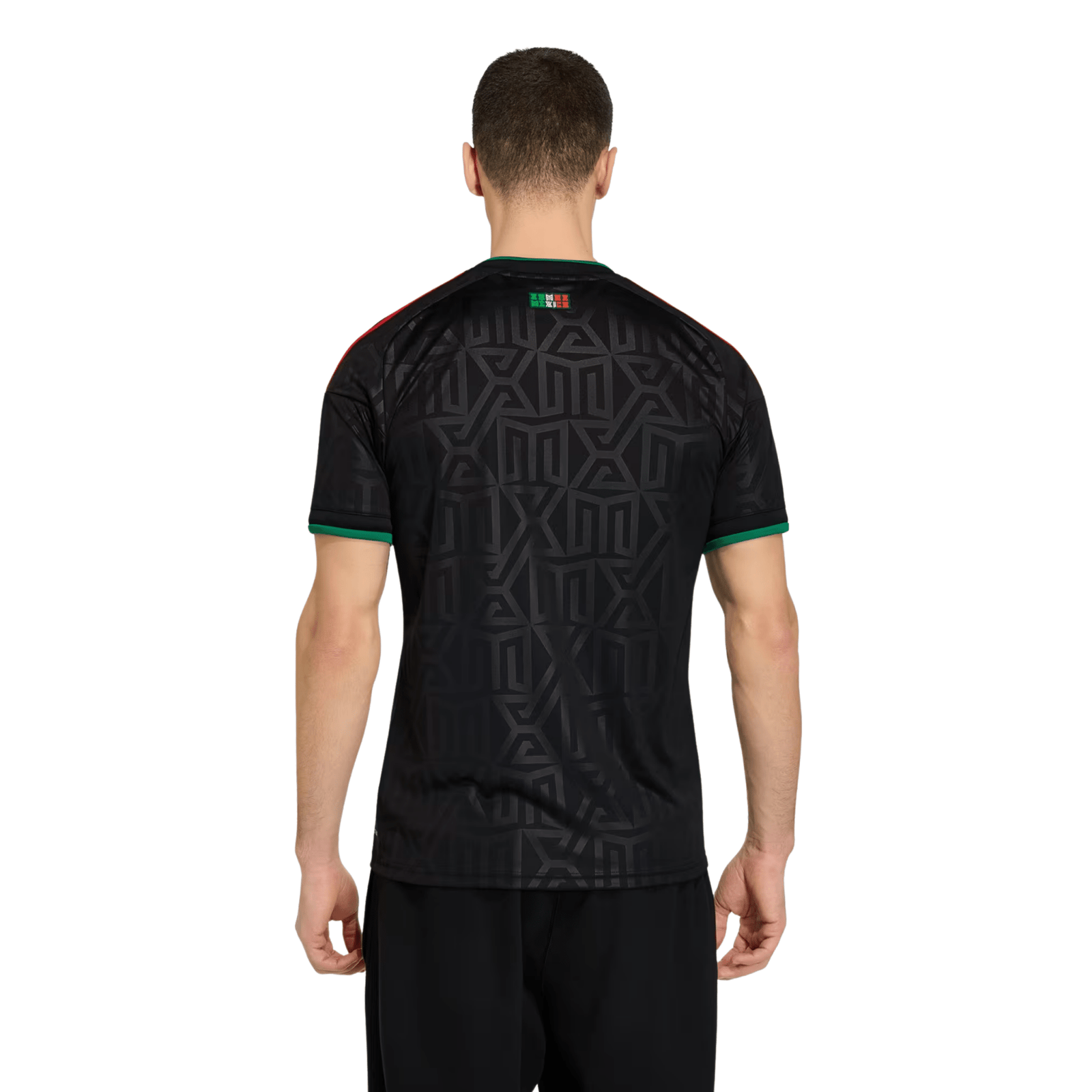 adidas Men's Mexico Santiago Gimenez Stadium Third Jersey 25/26 (Black) | SoccerWearhouse