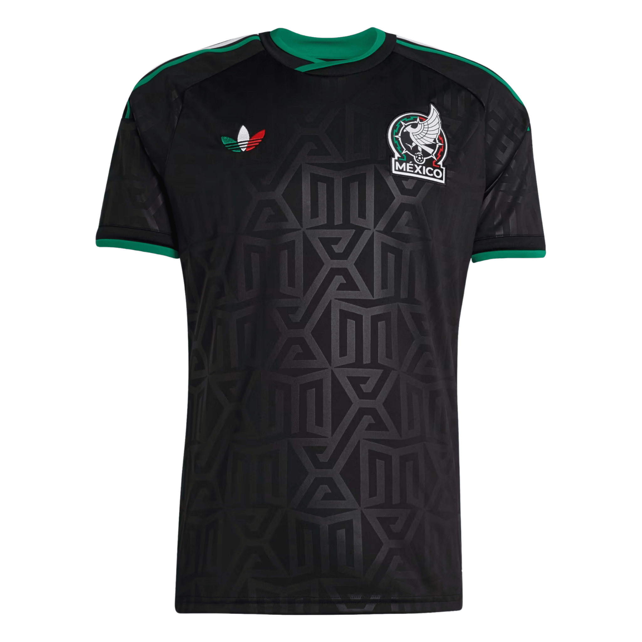 adidas Men's Mexico Stadium Third Jersey 25/26 (Black)