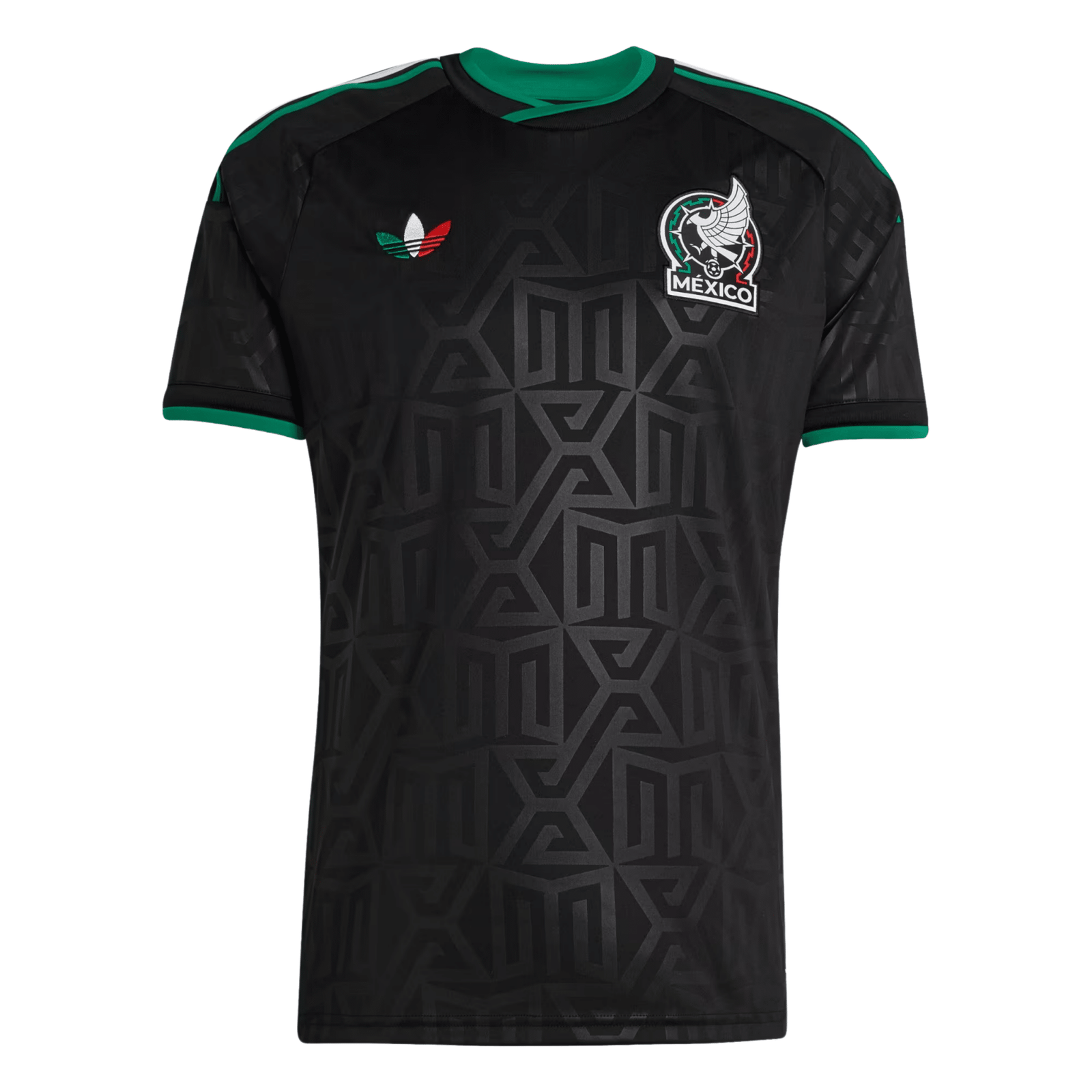 adidas Men's Mexico Stadium Third Jersey 25/26 (Black) | SoccerWearhouse
