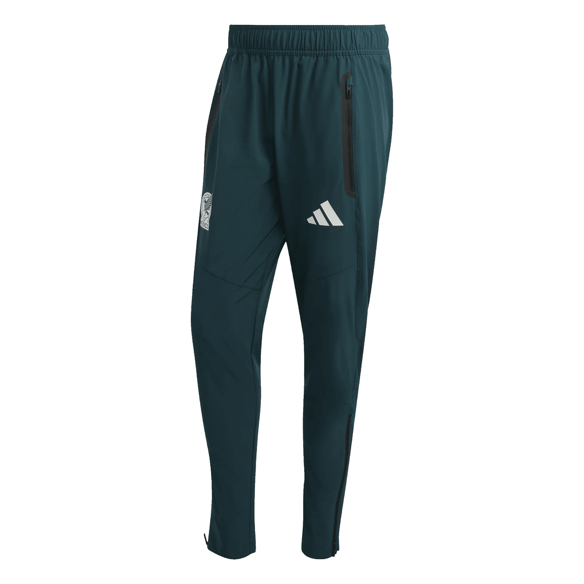 adidas Mens Mexico Tiro Travel Pant 25/26 (Green) | SoccerWearhouse