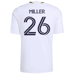 adidas Men's Miller LA Galaxy Home Stadium Jersey 26/27 (White)