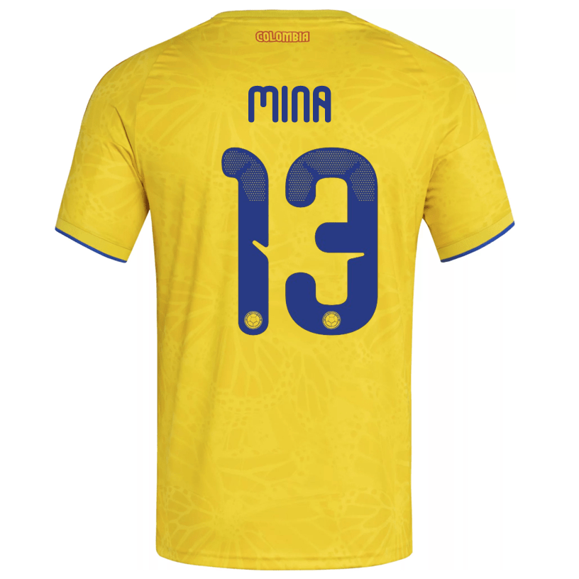 adidas Men's Mina Colombia 2026 Home Jersey (Impact Yellow) | SoccerWearhouse
