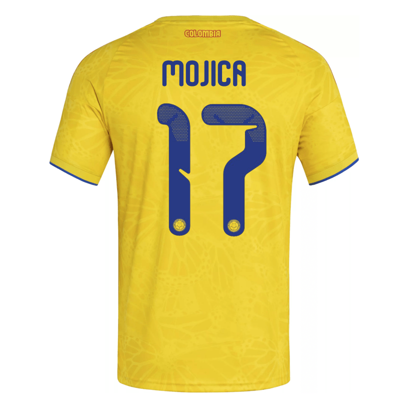 adidas Men's Mojica Colombia 2026 Authentic Home Jersey (Impact Yellow) | SoccerWearhouse