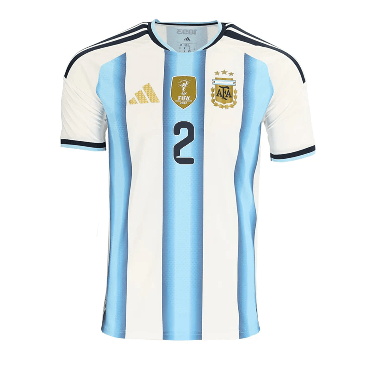adidas Men's Montiel Argentina Match Authentic Player 2026 Home Jersey (White/Icy Blue) | SoccerWearhouse