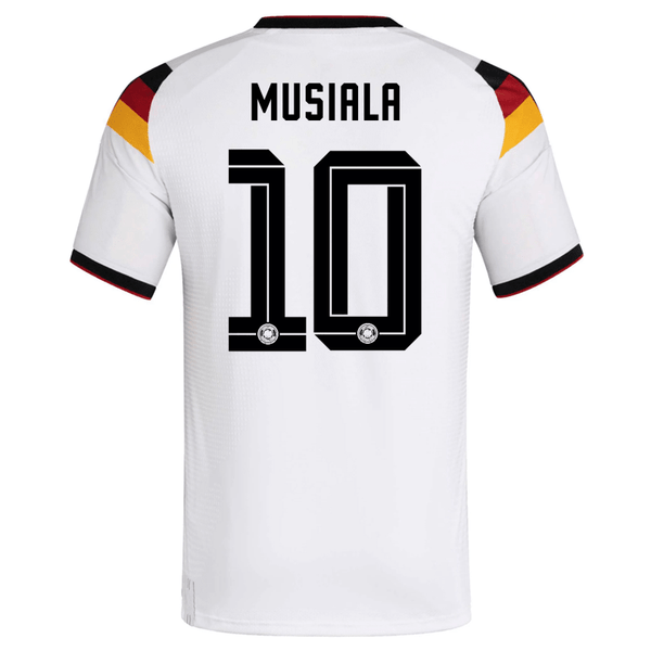 adidas Men's Musiala Germany Authentic Home World Cup Jersey 2026 (Whi
