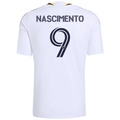 adidas Men's Nascimento  LA Galaxy Home Stadium Jersey 26/27 (White)