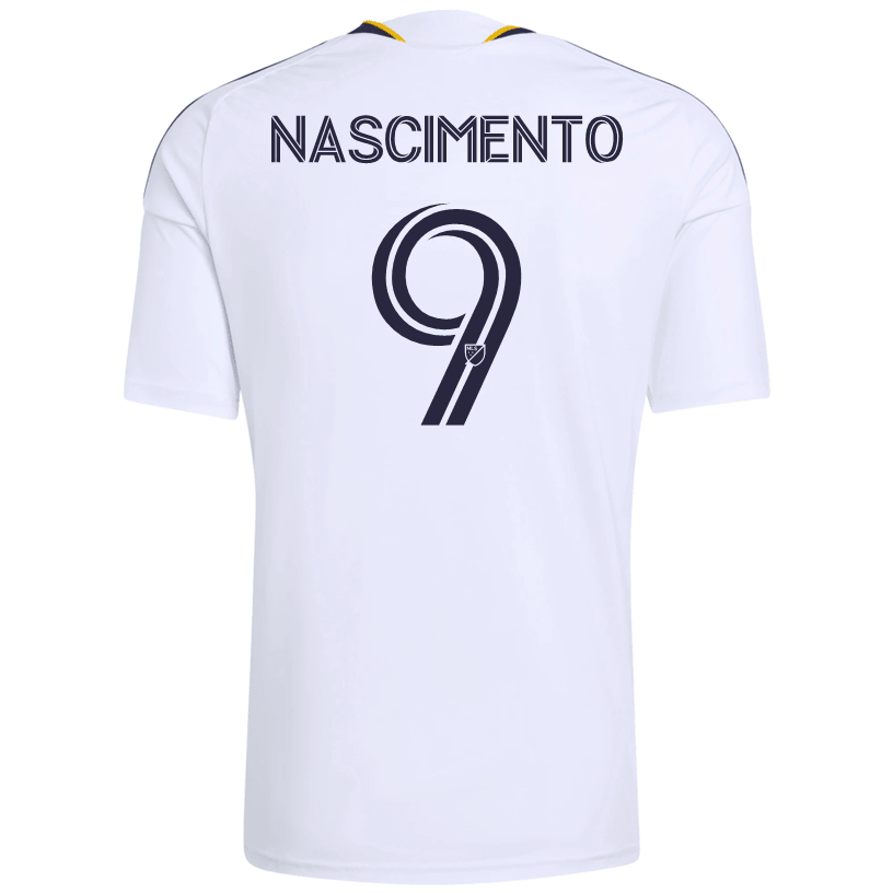 adidas Men's Nascimento LA Galaxy Home Stadium Jersey 26/27 (White) | SoccerWearhouse