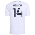 adidas Men's Nelson LA Galaxy Home Stadium Jersey 26/27 (White)