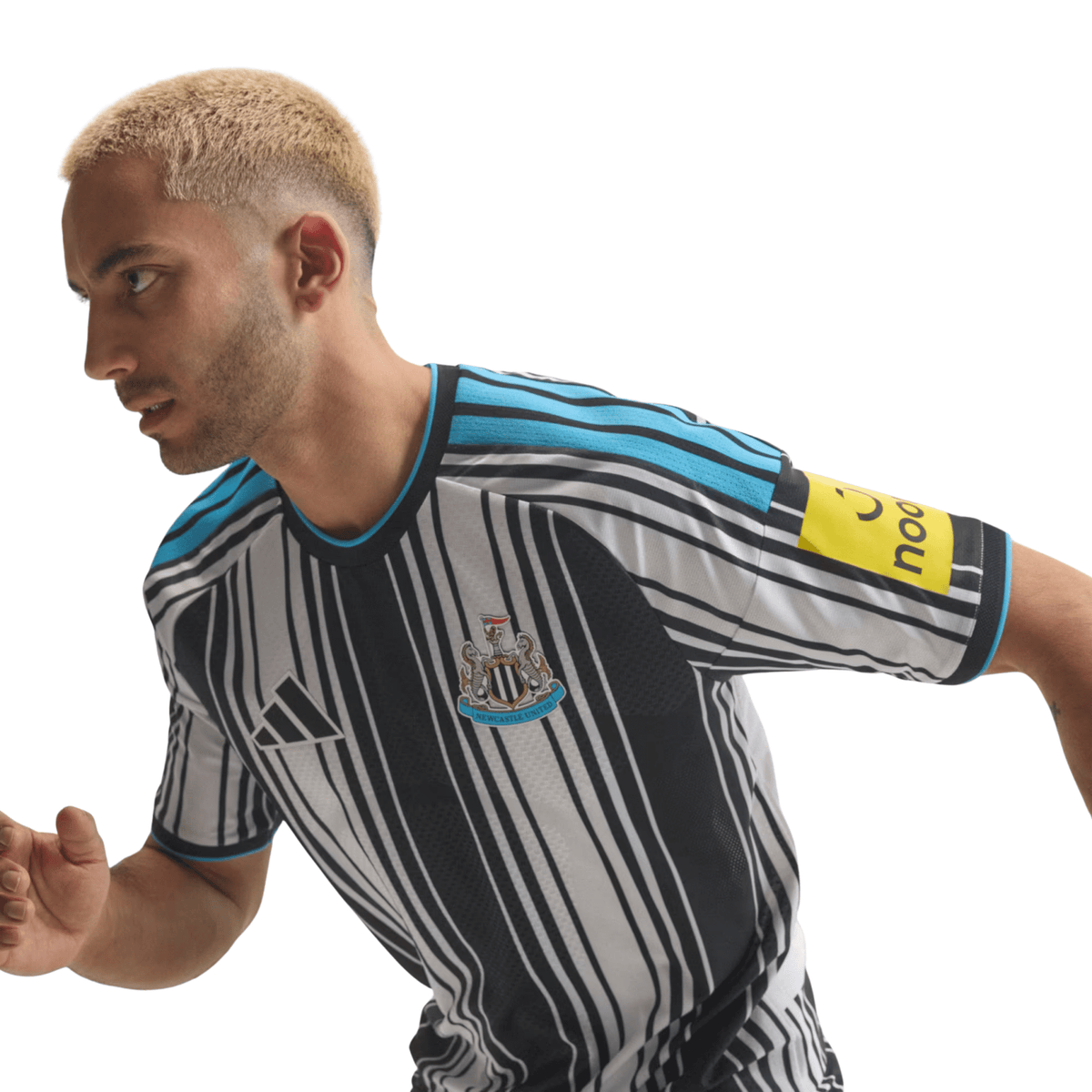 adidas Mens Newcastle United Authentic Home Jersey 26/27 (White/Black) | SoccerWearhouse