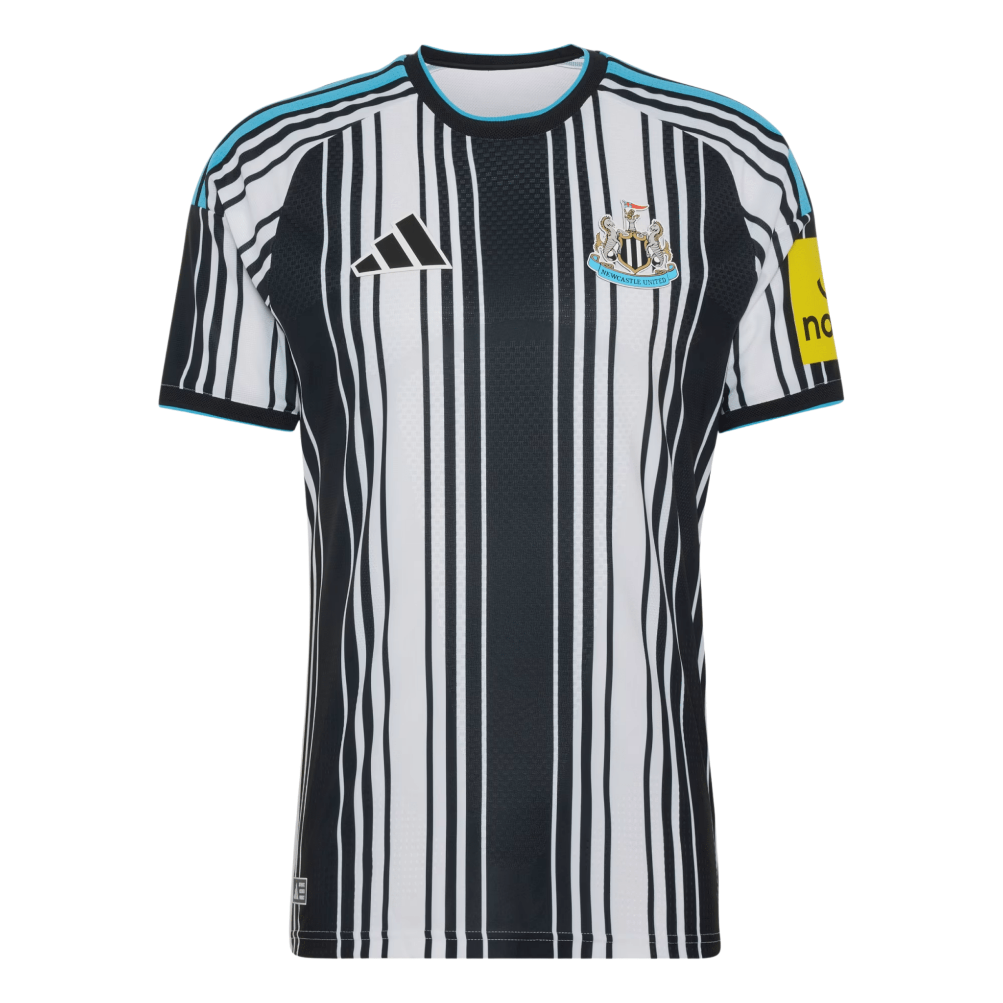 adidas Mens Newcastle United Authentic Home Jersey 26/27 (White/Black)