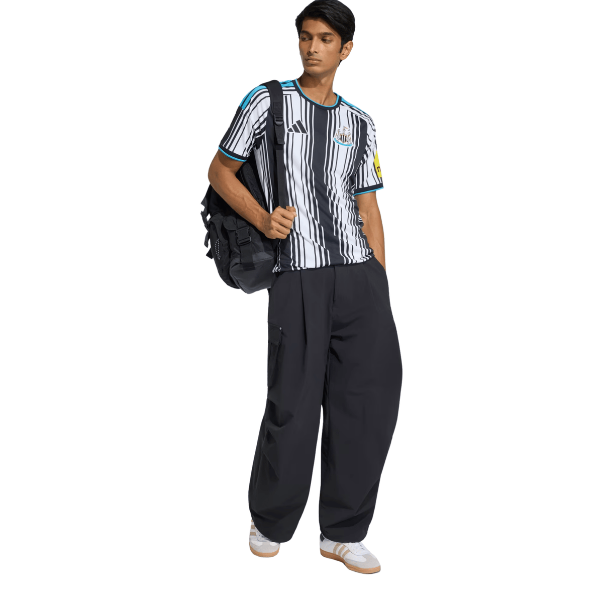 adidas Mens Newcastle United Home Jersey 26/27 (White/Black) | SoccerWearhouse