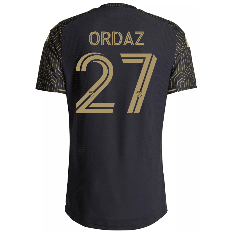 adidas Men's Ordaz LAFC Authentic Match Home Jersey 26/27 (Black/Gold) | SoccerWearhouse