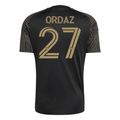 adidas Men's Ordaz LAFC Stadium Home Jersey 26/27 (Black/Gold)
