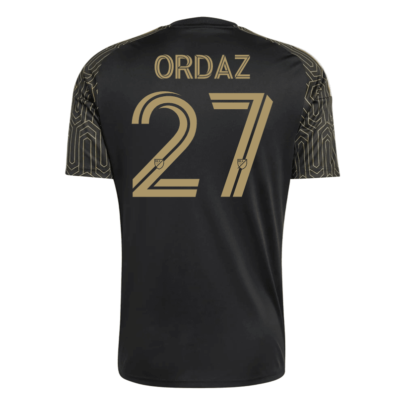 adidas Men's Ordaz LAFC Stadium Home Jersey 26/27 (Black/Gold) | SoccerWearhouse