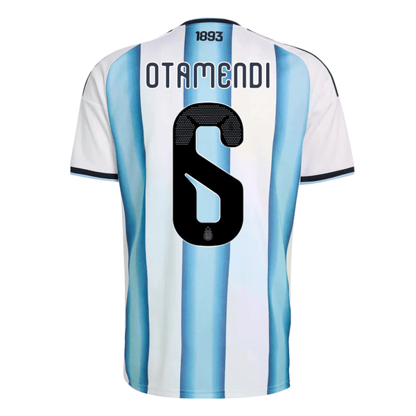 adidas Men's Otamendi Argentina 2026 Home World Cup Jersey (White/Icey