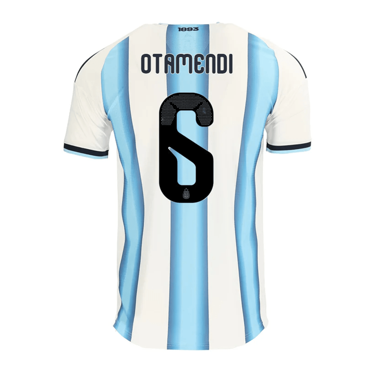 adidas Men's Otamendi Argentina Match Authentic Player 2026 Home Jersey w/ FIFA World Cup 26™ Patch (White/Icy Blue) | SoccerWearhouse