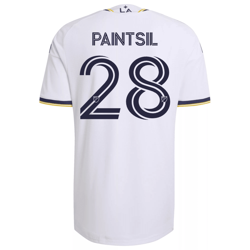 adidas Men's Paintsil LA Galaxy Authentic Match Home Jersey 26/27 (White) | SoccerWearhouse