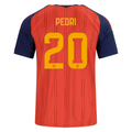 adidas Men's Pedri Spain World Cup Home Jersey 2026 (Vivid Red)