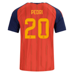 adidas Men's Cucurella Spain World Cup Home Jersey 2026 (Vivid Red)