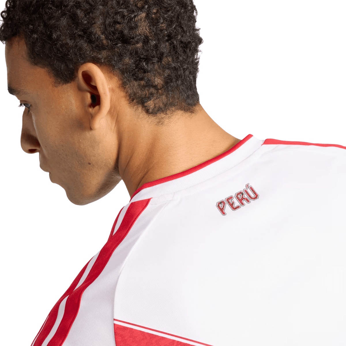 adidas Men's Peru Home Jersey 26/27 (White/Red) | SoccerWearhouse