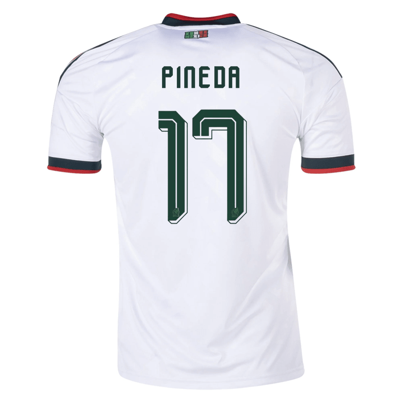 adidas Men's pineda Mexico 2026 Away Stadium Jersey (White) | SoccerWearhouse