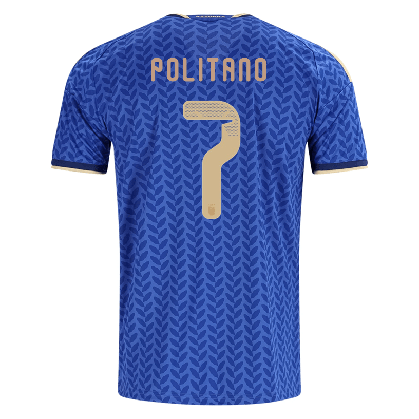 adidas Men's Politano Italy Home Stadium Jersey 2026 (Bold Blue) | SoccerWearhouse