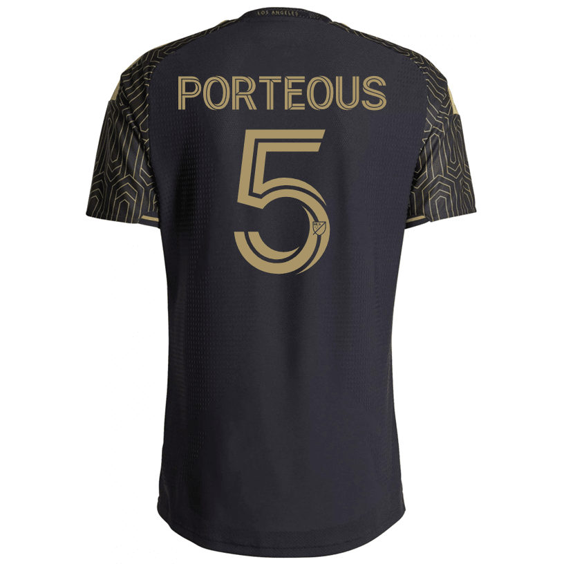 adidas Men's Porteous LAFC Authentic Match Home Jersey 26/27 (Black/Gold) | SoccerWearhouse