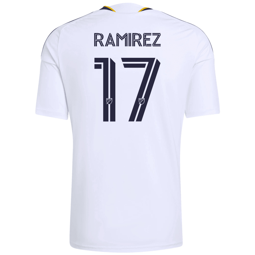 adidas Men's Ramirez LA Galaxy Home Stadium Jersey 26/27 (White) | SoccerWearhouse