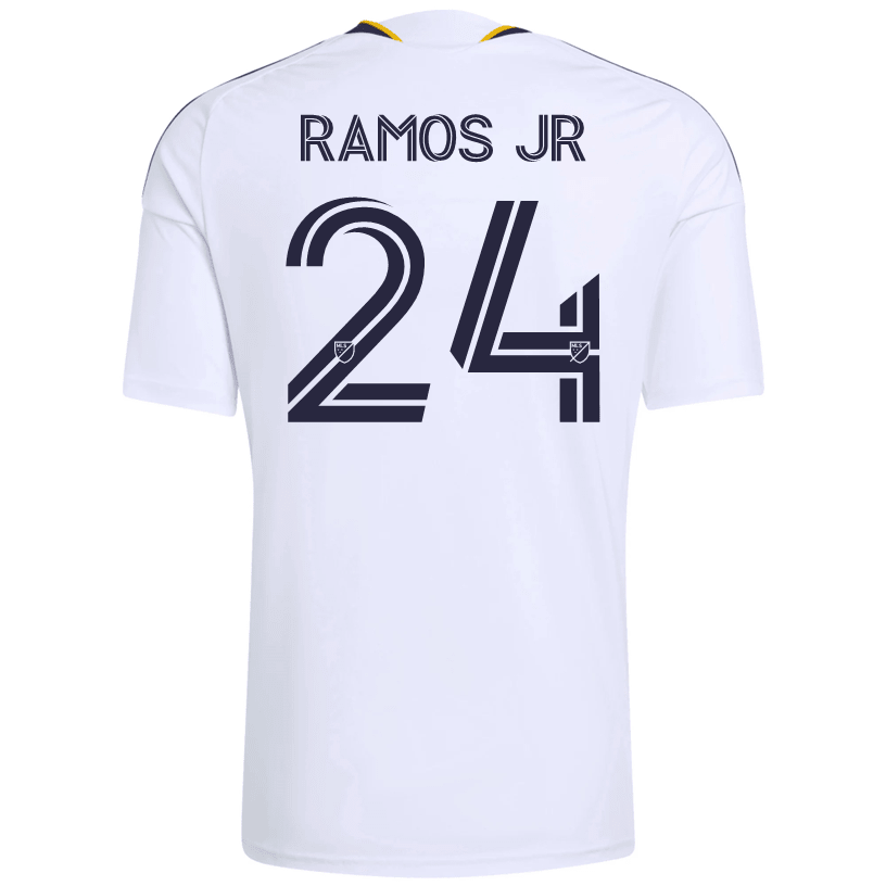 adidas Men's Ramos JR LA Galaxy Home Stadium Jersey 26/27 (White) | SoccerWearhouse