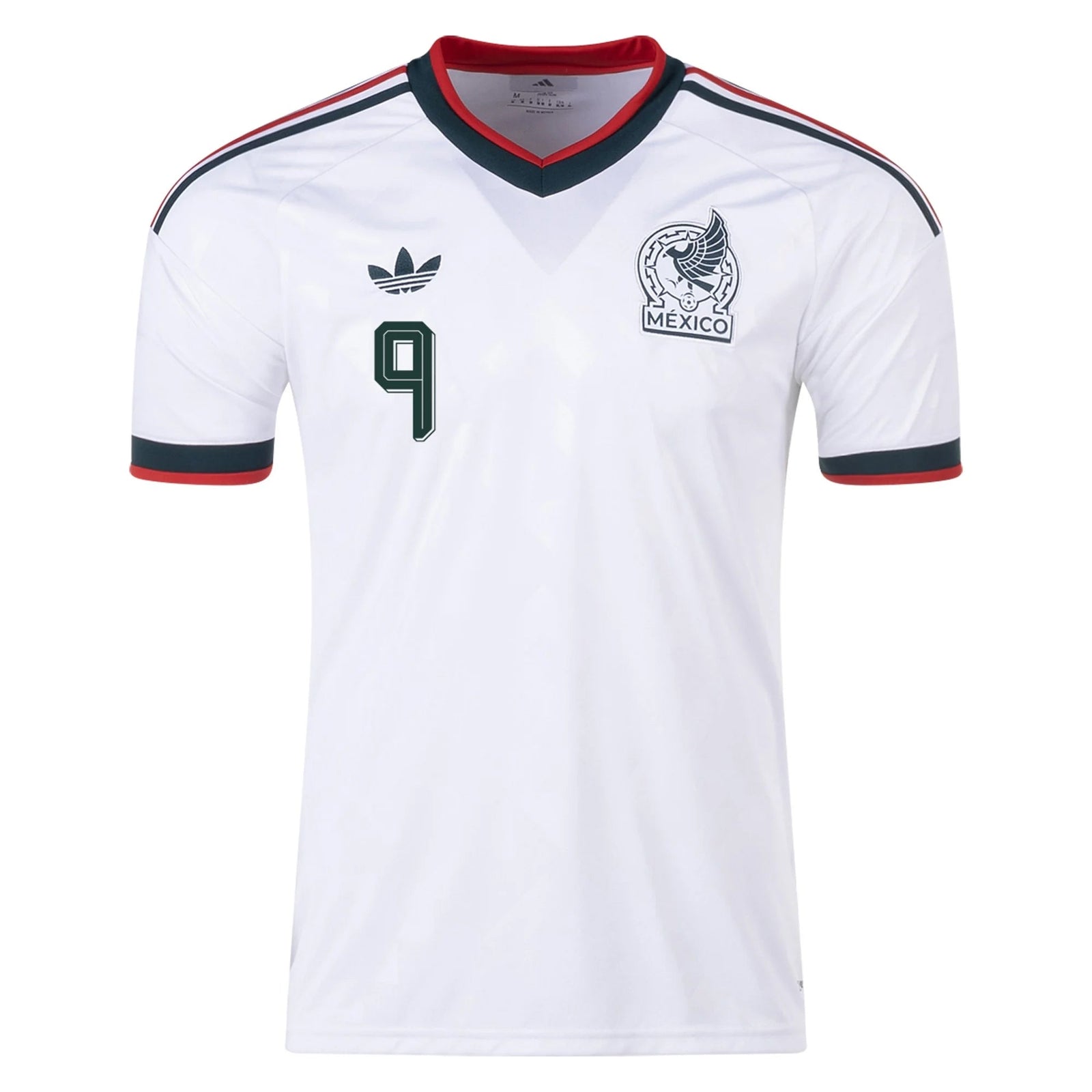 adidas Men's Raul Jimenez Mexico 2026 Away Stadium Jersey (White) | SoccerWearhouse