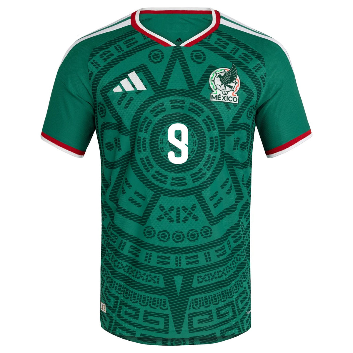 adidas Men's Raúl Jiménez Mexico Authentic Home 2026 World Cup Jersey (Bold Green) | SoccerWearhouse
