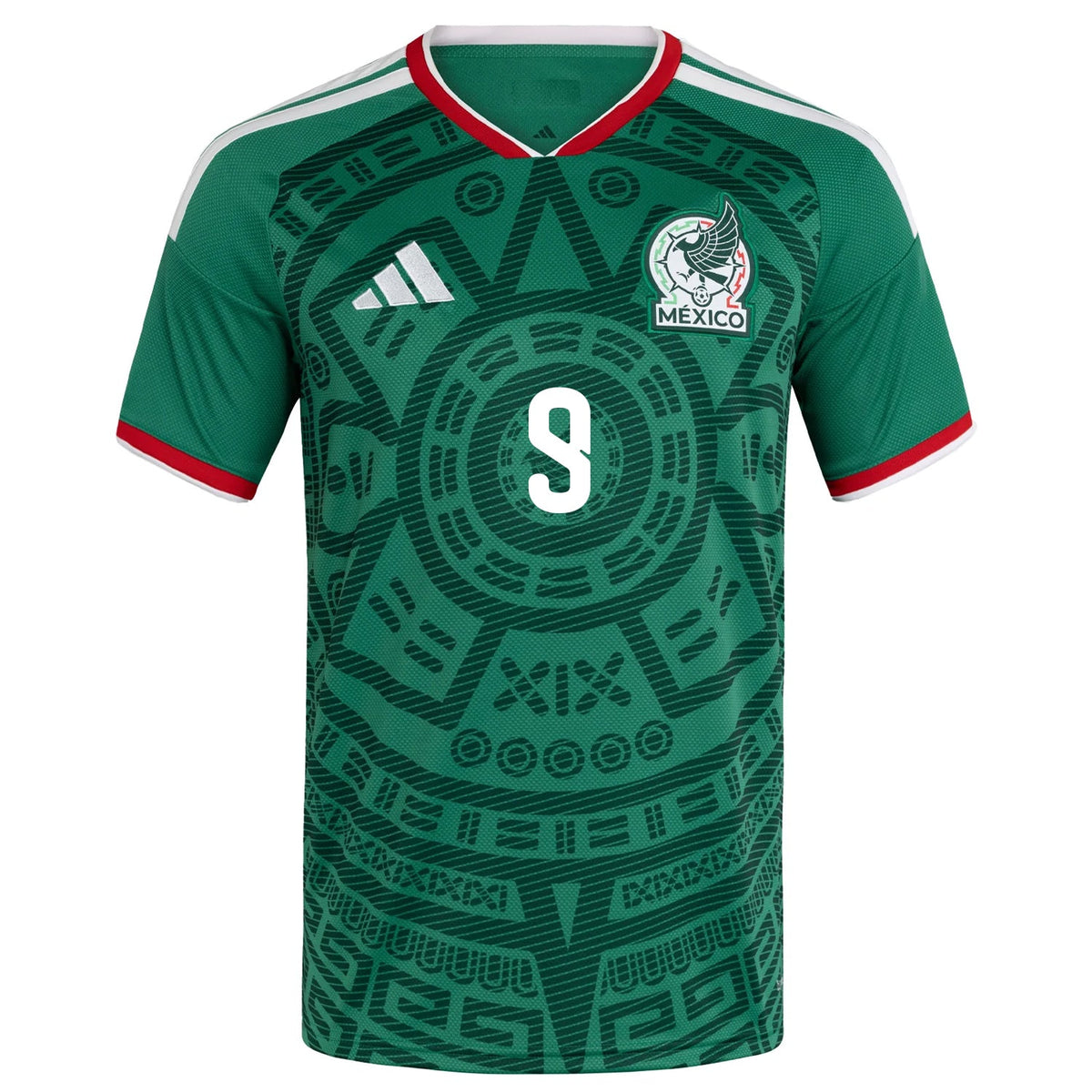 adidas Men's Raul Jimenez Mexico Home 2026 World Cup Jersey (Bold Green) | SoccerWearhouse