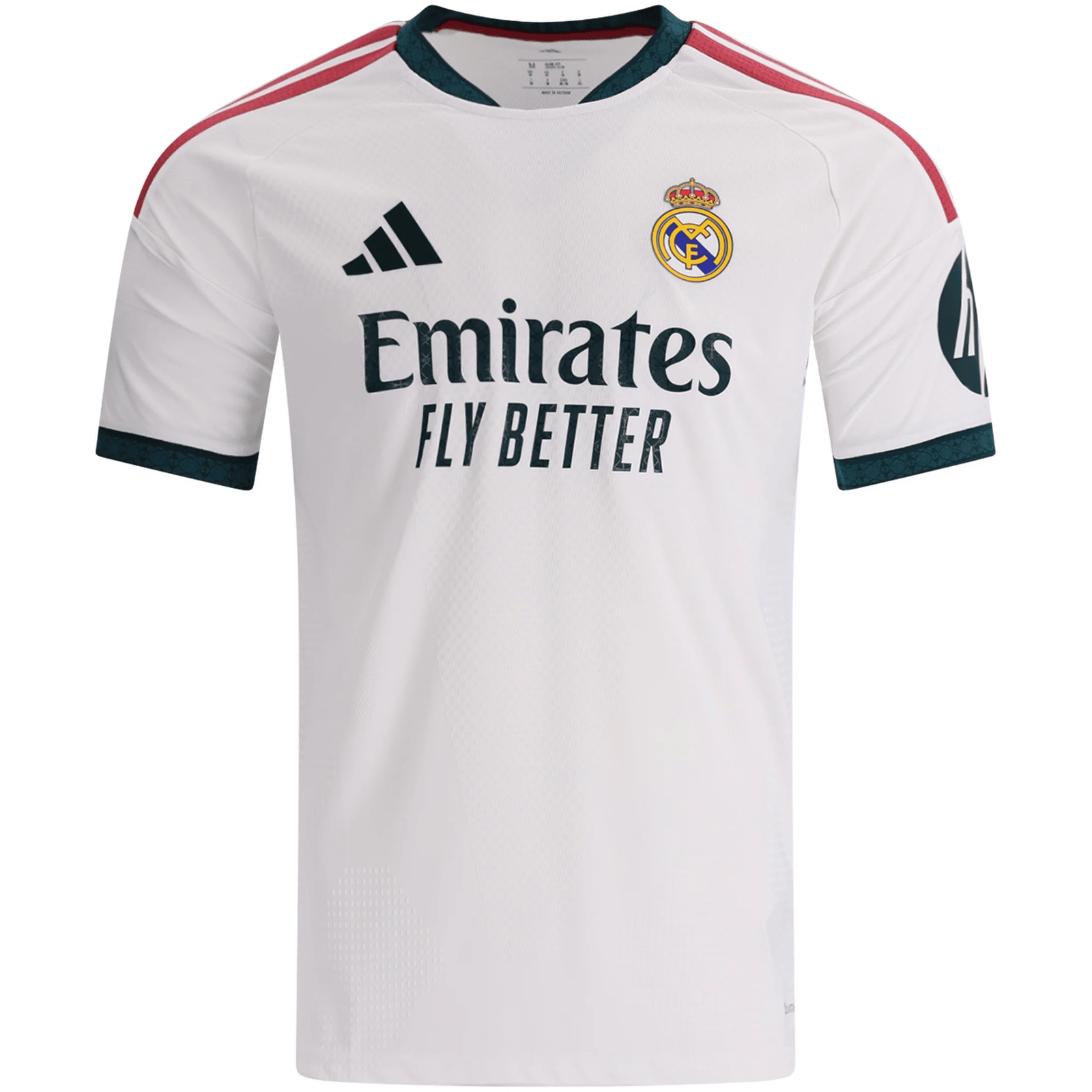 adidas Mens Real Madrid Authentic Home Jersey 26/27 (White) | SoccerWearhouse