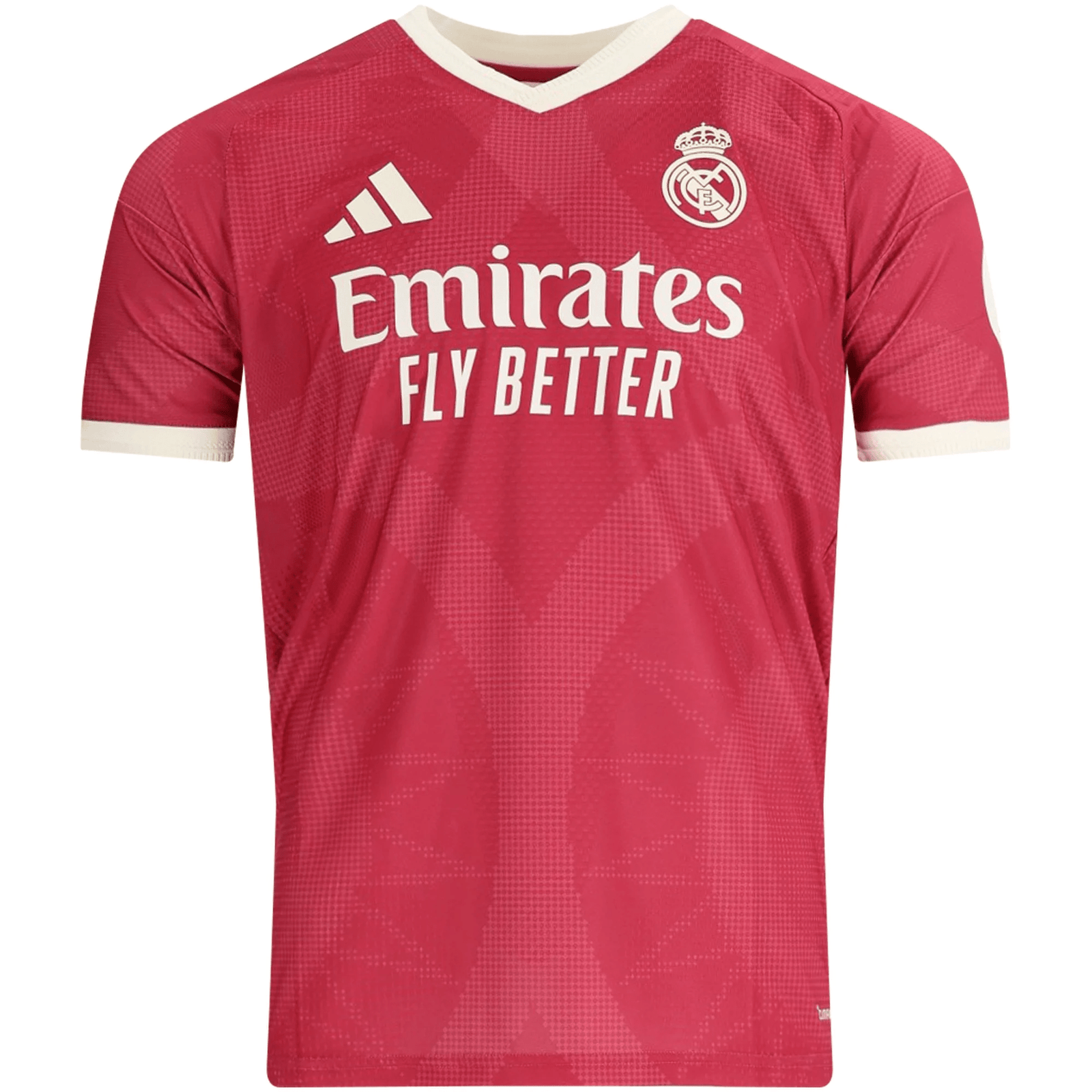 adidas Mens Real Madrid Authentic Third Jersey 26/27 (Pink) | SoccerWearhouse