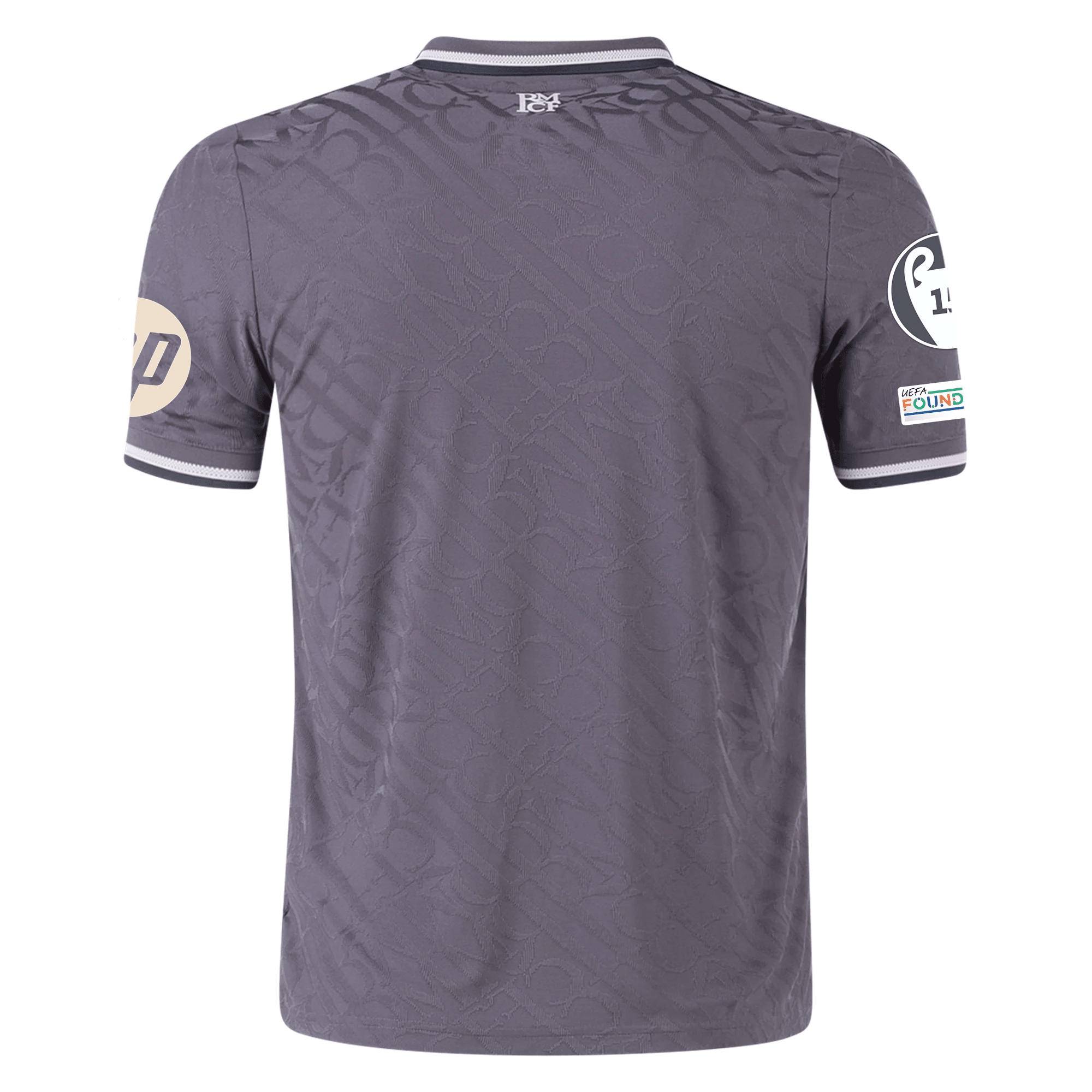 adidas Men's Real Madrid Authentic Third Jersey w/ Champions League Pa